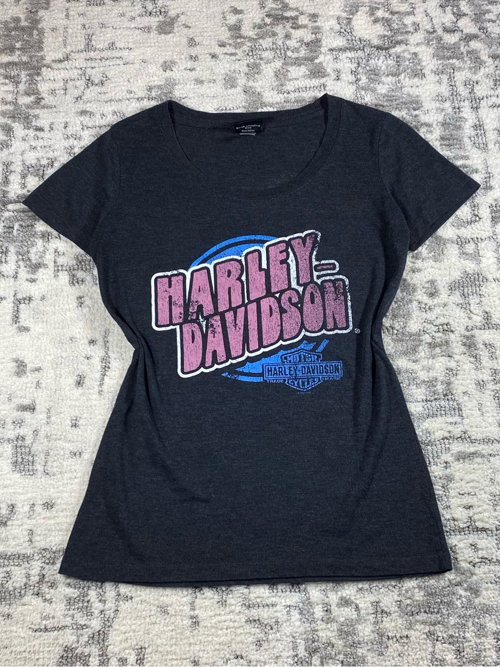 Retro Harley Davidson Biker Tee Shirt